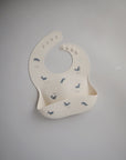 Silicone Baby Bib | Whales