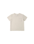 Cove Essential Pocket Tee || Heathered Pebble