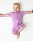Zippered Shortall Romper | Poi