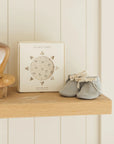 Baby Booties | Steel Blue