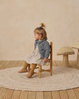 Ruffle Collar Cardigan | Ocean