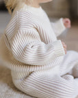 Relaxed Knit Sweater| Lilac
