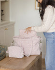 Diaper Bag + Changing Pad Set | Wildflower