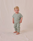 Jersey Tee + Pant Set | Dino 0-3M