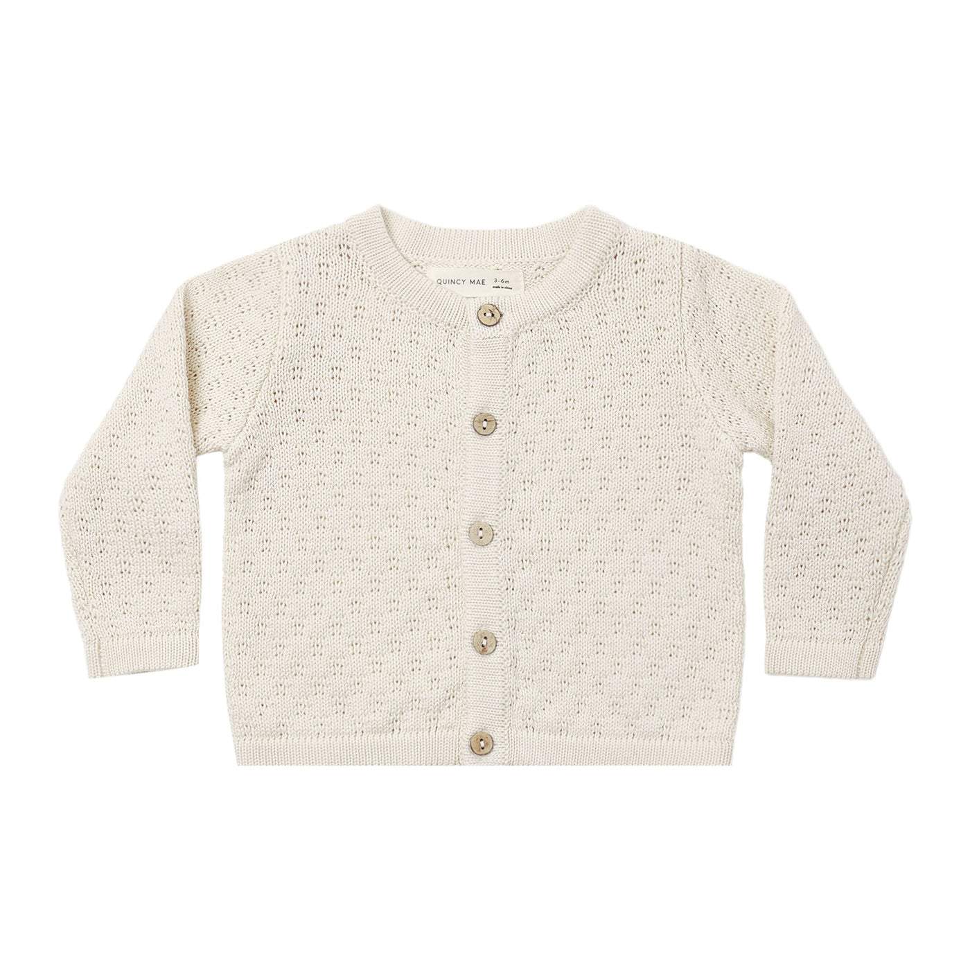 Knit Cardigan | Natural