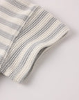 Waffle Tee & Short Set || Sky Stripe