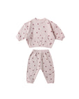 Waffle Slouch Set | Hearts