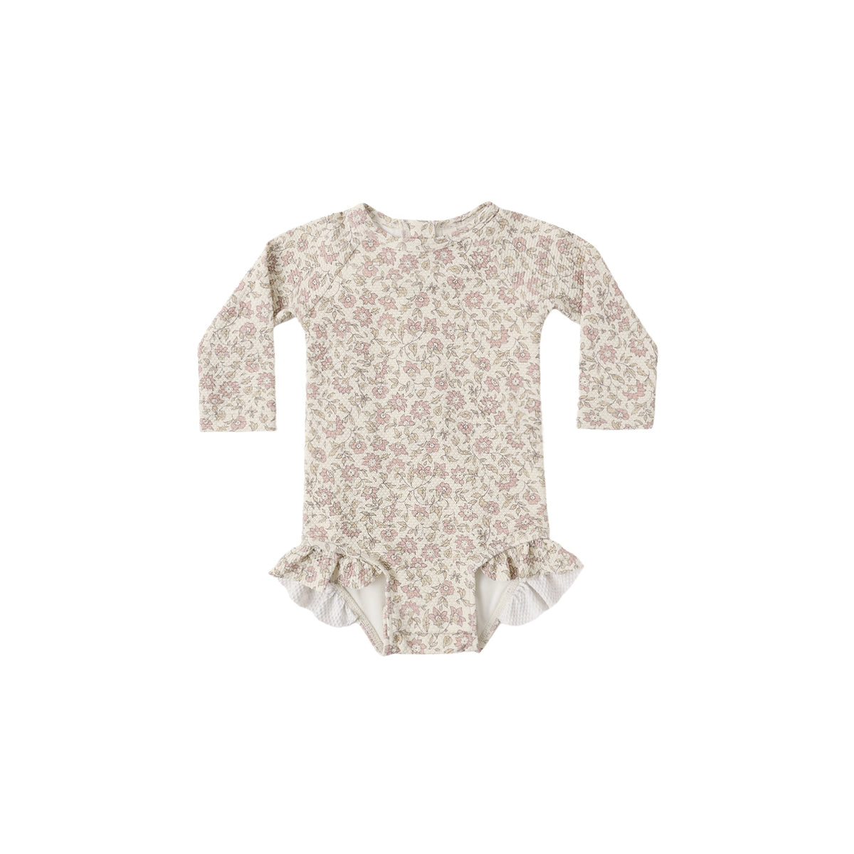 Quincy Mae Olivia Rashguard One-Piece | Dahlia