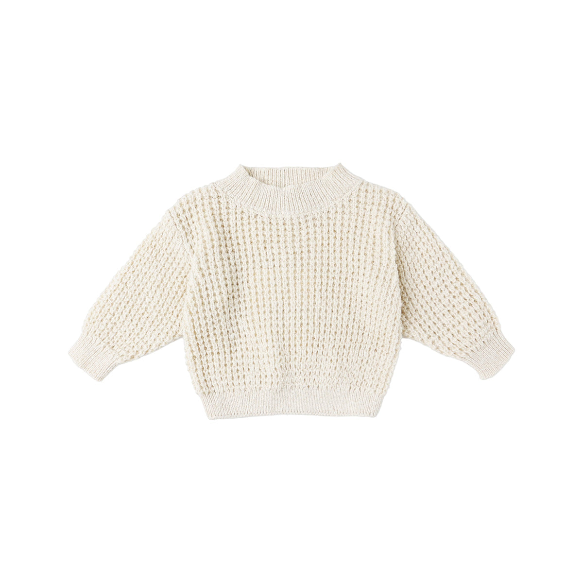 Quincy Mae Chunky Knit Sweater | Natural (4-5Y)