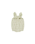 Ribbed Ruffle Romper | Apples 0-3M