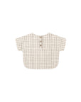 Woven Boxy Top | Cedar Check