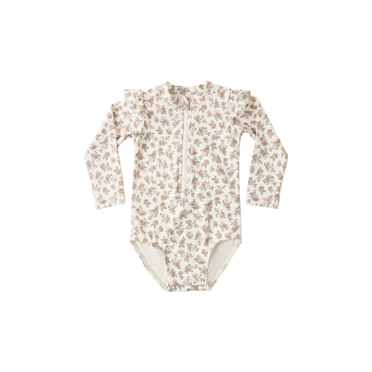 Quincy Mae Byron Rashguard One-Piece | Wildflower