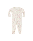Zip Long Sleeve Sleeper Footie || Flower Field