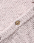 Ruffle Collar Cardigan | Lilac