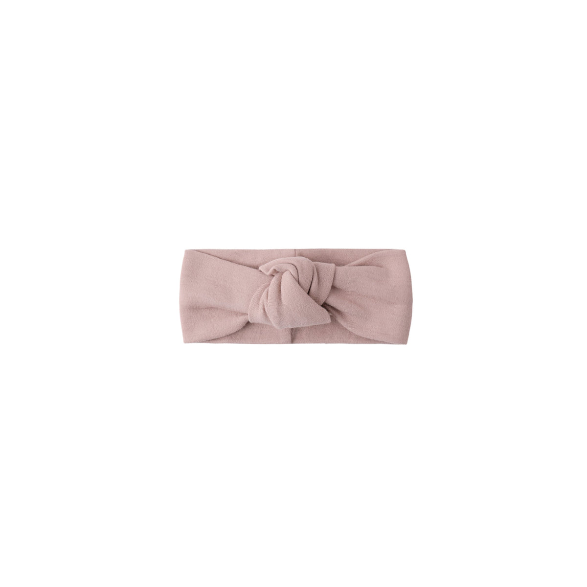 Quincy Mae Knotted Headband | Mauve (12-24M)
