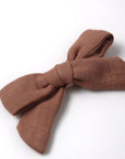 Bow W. Clip, Set Of 3 || Sky, Blush, Poppy