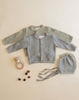 Knit Cardigan | Steel Blue