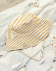 Bucket Hat || Honey Stripe Small