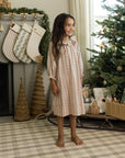 Girl's Nightgown | Candy Cane Stripe