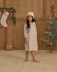 Girl's Nightgown | Candy Cane Stripe