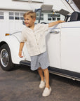 Perry Short | Marine Gingham