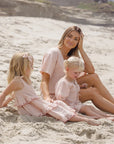 Ruffle Swing Dress || Petal Gingham