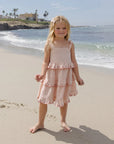 Ruffle Swing Dress || Petal Gingham