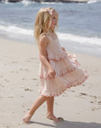 Ruffle Swing Dress || Petal Gingham