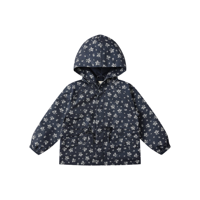 Rylee & Cru Raincoat | Blue Floral