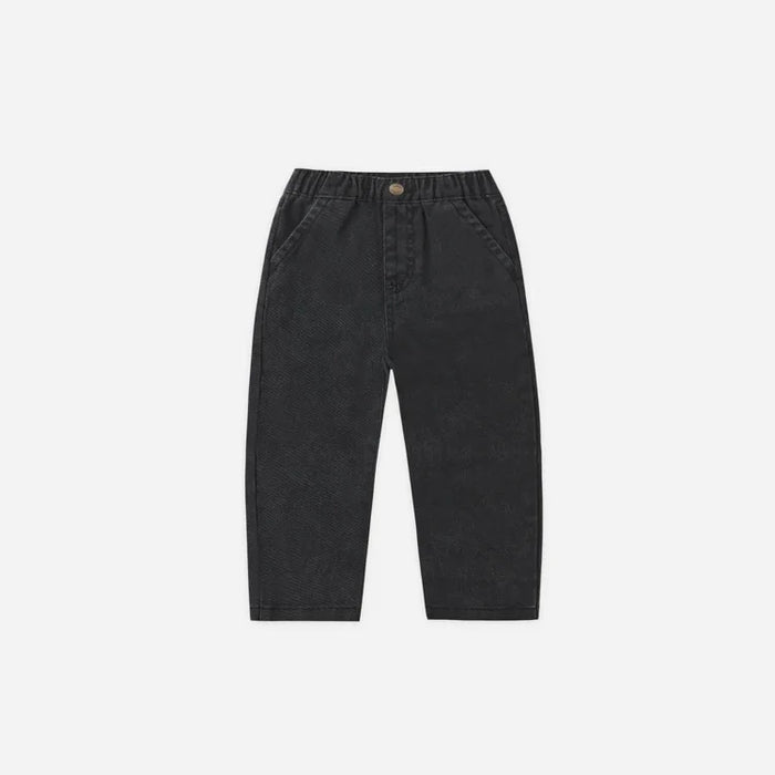Rylee & Cru Baggy Pant | Washed Black