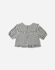 Prairie Blouse | Navy Check