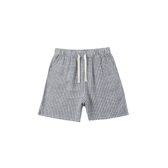 Rylee & Cru Perry Short | Marine Gingham