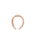 Knotted Headband || Cherry Embroidery
