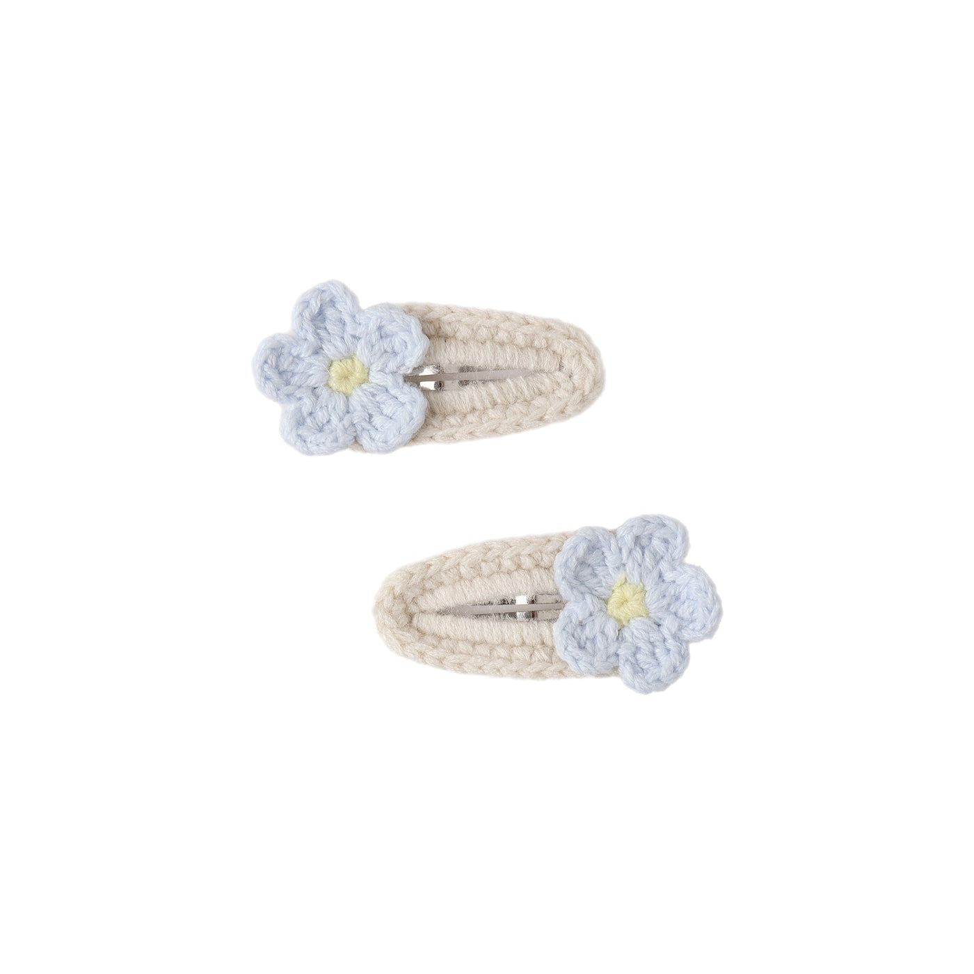 Rylee & Cru Crochet Clip Set | Natural