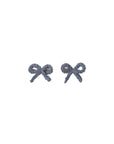 Crochet Bow Clip | Marine