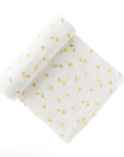 Organic Cotton Muslin Swaddle | Cheerful Chick