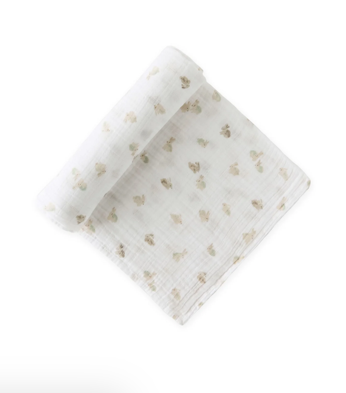 Pehr Organic Cotton Muslin Swaddle | Hoppy Bunny