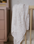Organic Cotton Muslin Swaddle | Secret Garden