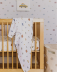 Organic Cotton Muslin Swaddle | Rush Hour