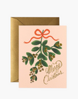 Mistletoe Christmas Card