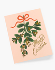 Mistletoe Christmas Card