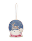 Embroidered Ornament | Snow Globe