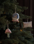 Embroidered Ornament | Snow Globe