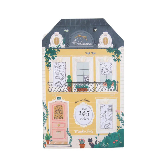 Colouring Book with Stickers | Parisiennes