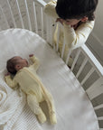 Ribbed Sleeper | Butter Yellow