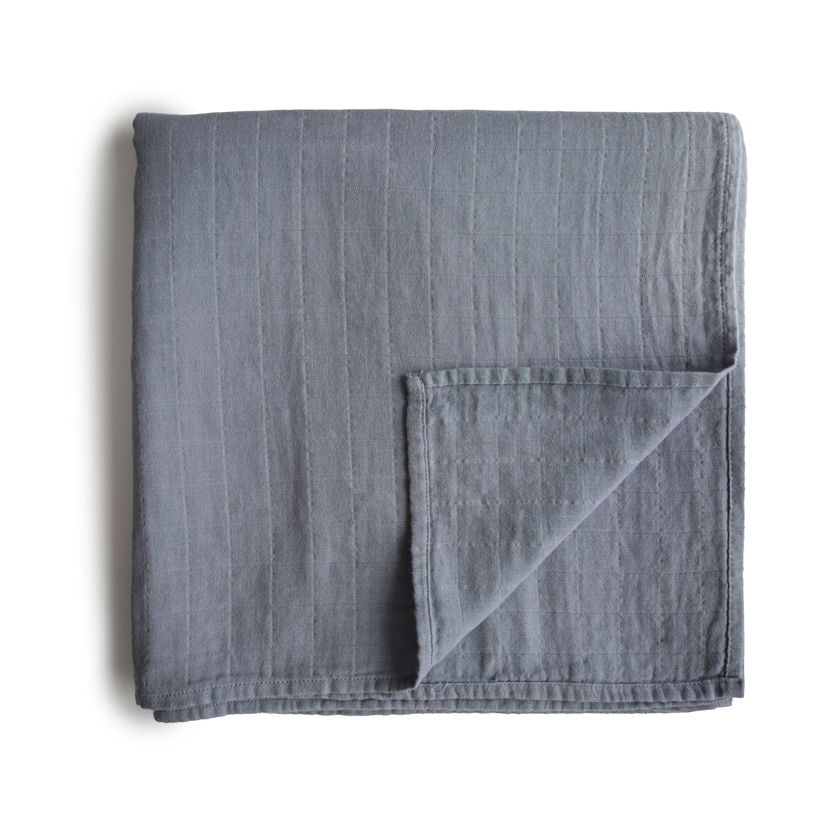Mushie Organic Cotton Muslin Swaddle Blanket | Tradewinds