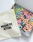 Soft Foam Magnetic Letters & Symbols | Black
