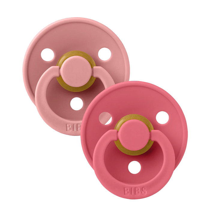 BIBS Pacifier Original Colour | Dusty Pink/Coral