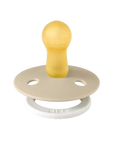BIBS Pacifier Glow Colour | Vanilla/Dark Oak