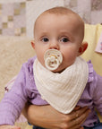Dribble Bandana Bib | Ivory